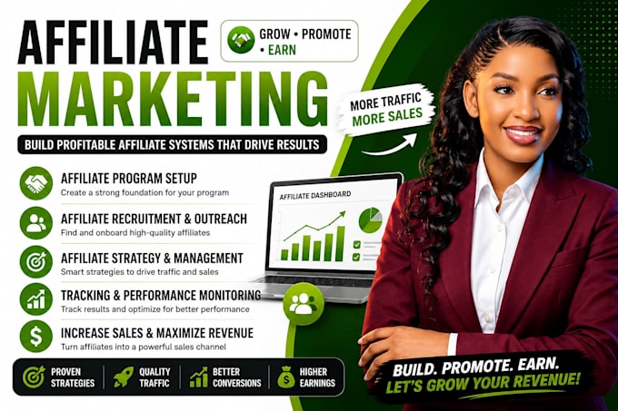 build and manage high converting affiliate marketing program