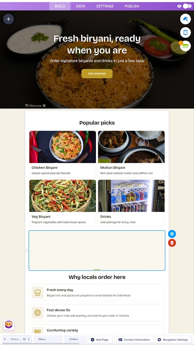 create a jotform order and payment form