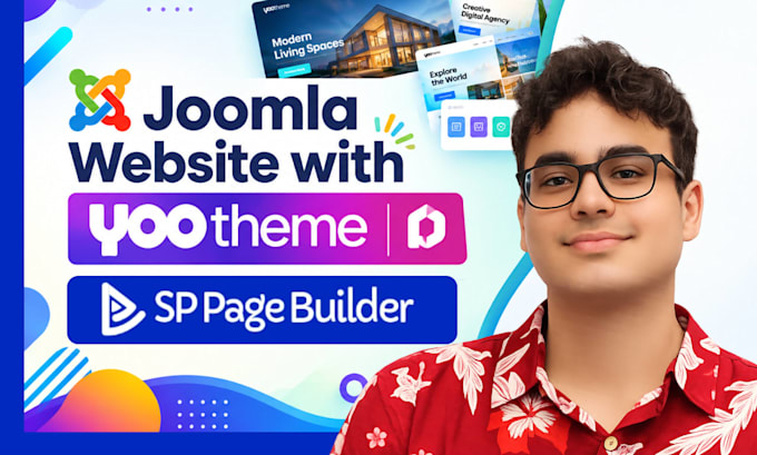 joomla website using yootheme pro, yootheme joomla template