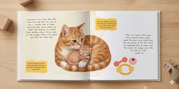custom childrens storybook with original characters