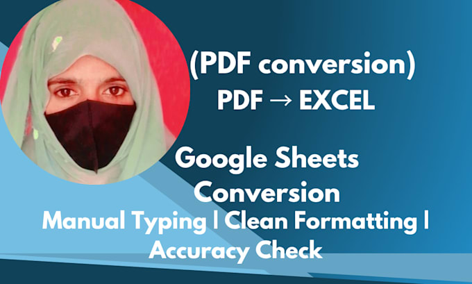 convert PDF or images to excel or google sheets