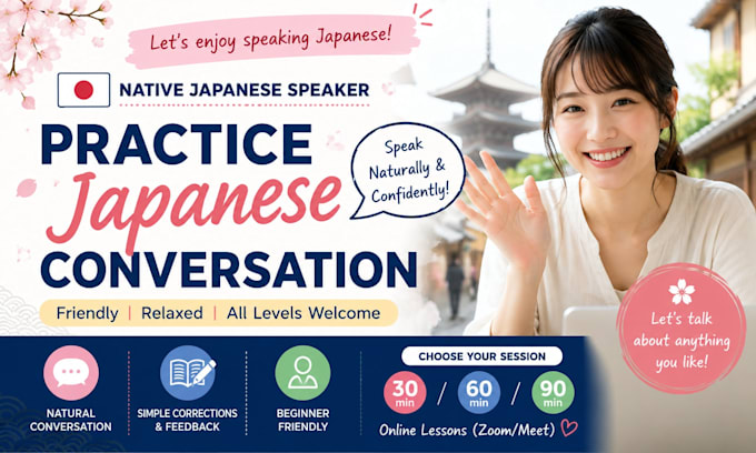 be japanese conversation practice partner