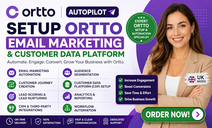 setup ortto autopilot email marketing and customer data platform