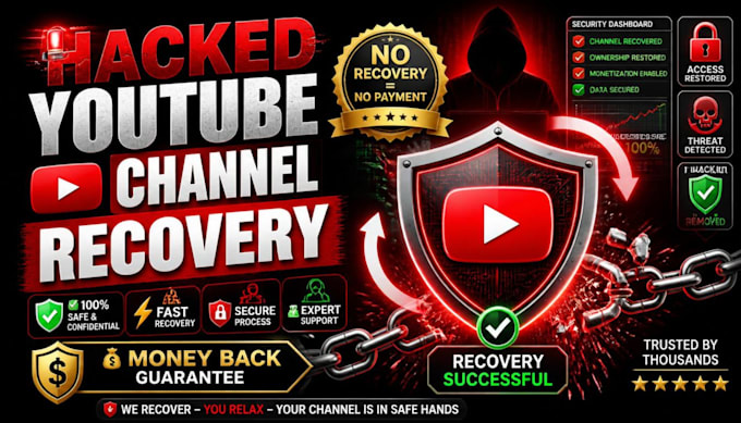 recover hacked youtube channel