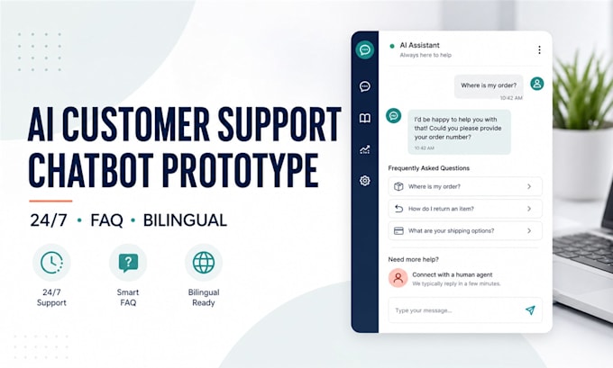 build a custom ai customer support chatbot prototype
