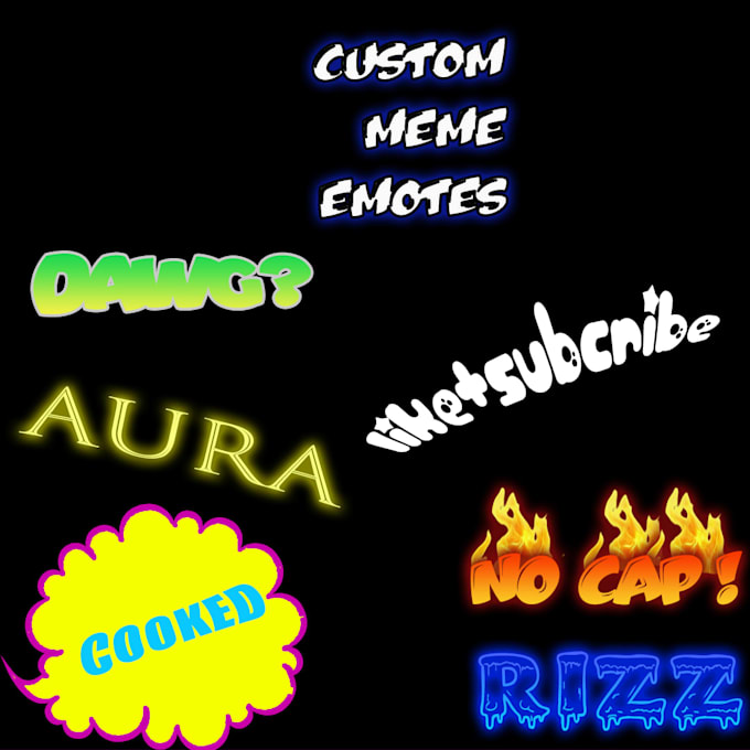 design custom twitch emotes and discord emotes