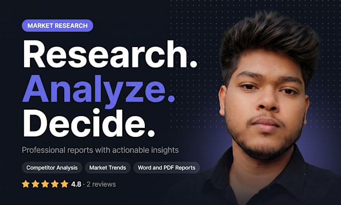 do market research and competitor analysis for your business