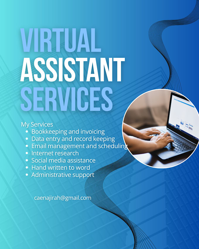 be your virtual assistant and administrative secretary