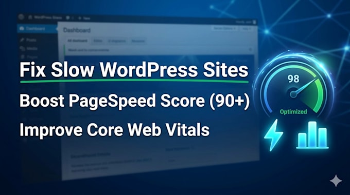 fix slow wordpress site and improve core web vitals fast