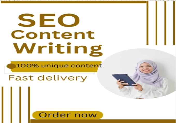 write high quality articles and blog posts