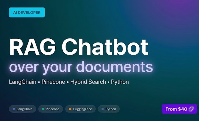 build a rag chatbot over your documents using langchain