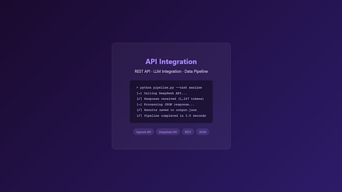 develop custom python solutions for data and automation