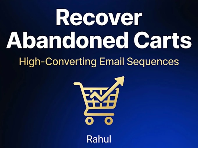 write high converting abandoned cart email sequences