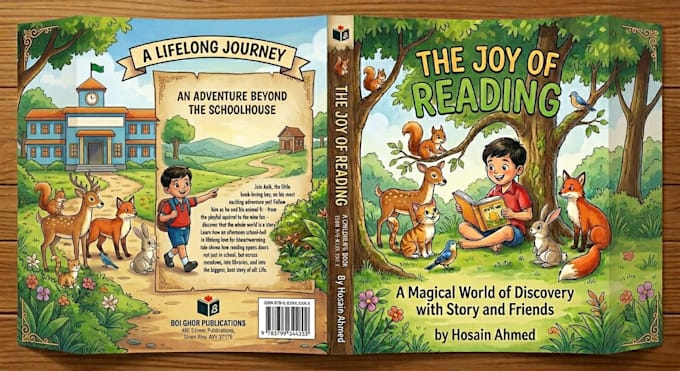 design professional workbook and kids activity book