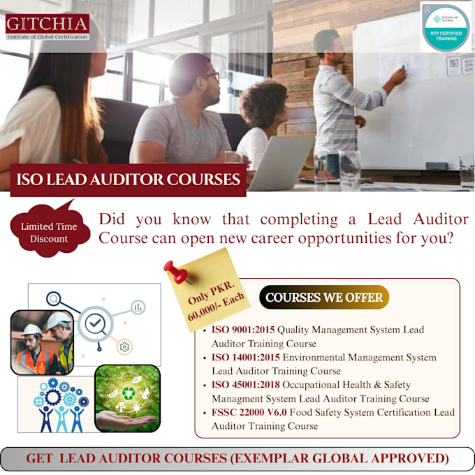 provide iso 9001, 14001, and 45001 ims certification training