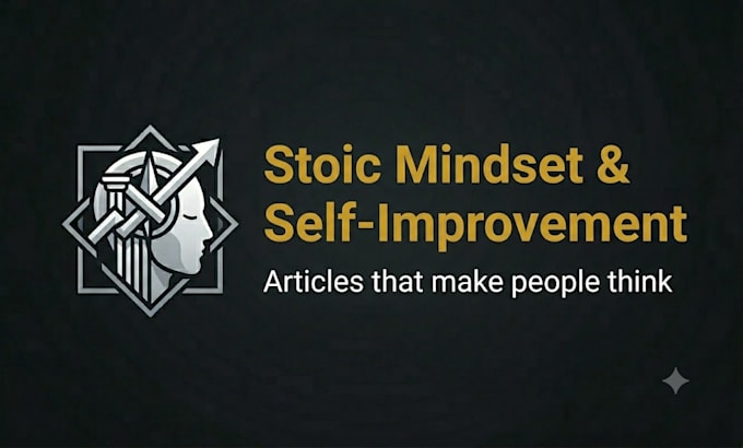 write engaging blog articles on self improvement, stoicism and mindset