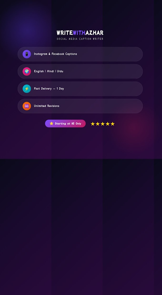 write engaging social media captions for instagram and facebook