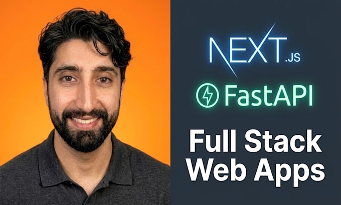 build a modern react next js web application with backend