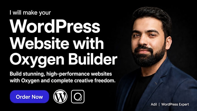build a fast wordpress website with oxygen builder