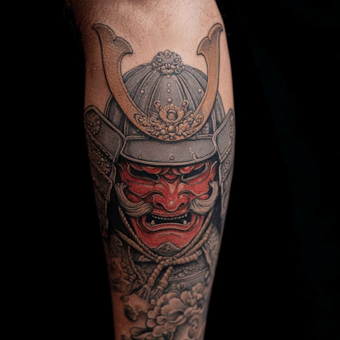 design a tattoo design in japanese style
