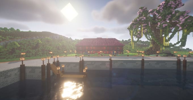 build anything you want mega base spawn hub etc