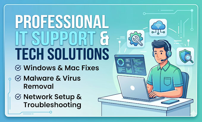 be your remote IT support and tech solutions expert