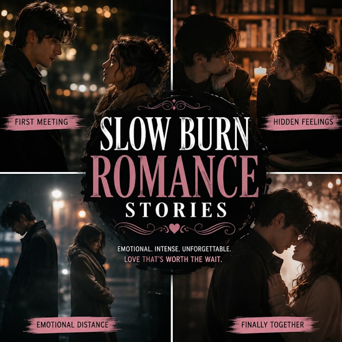 write slow burn romance scenes and story