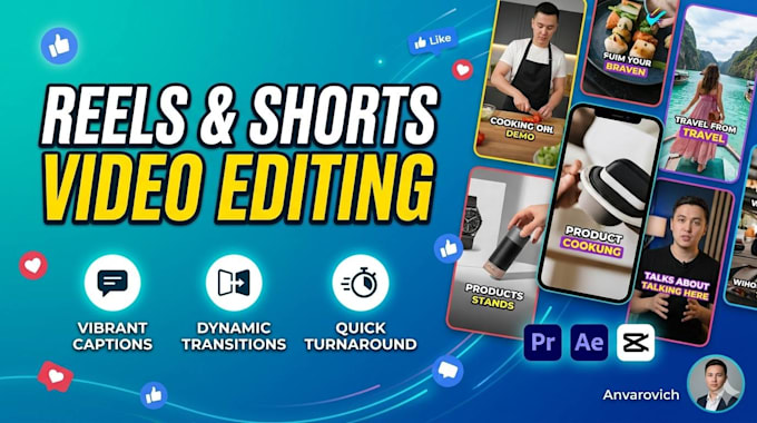 editor your reels and short from videos