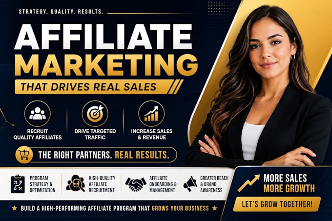 do affiliate recruitment for your affiliate program, manage affiliate program