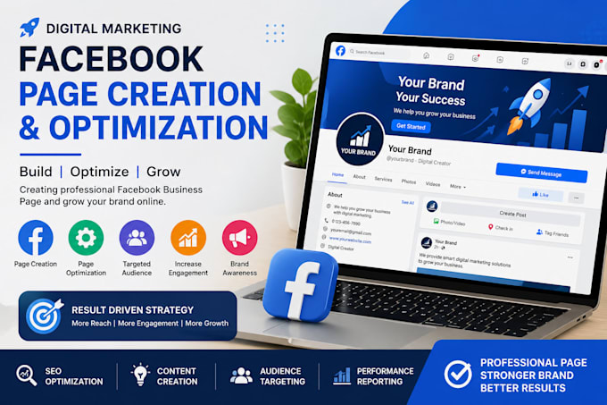 build a complete facebook business page