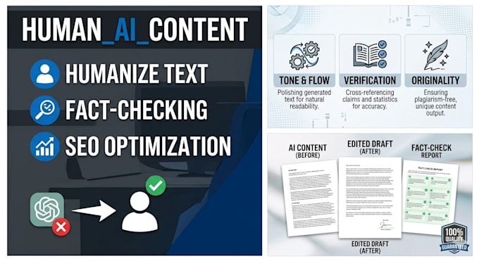 edit, humanize, and fact check your ai content