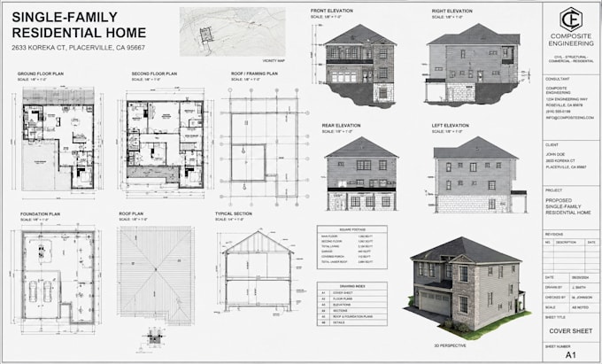structural calculations, mep design civil drawings and engineering letter report