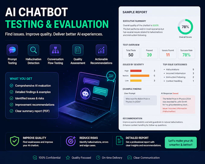 evaluate your ai chatbot and identify issues