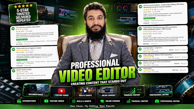 do professional video editing services