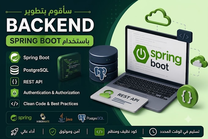 develop rest API using spring boot, java and postgresql