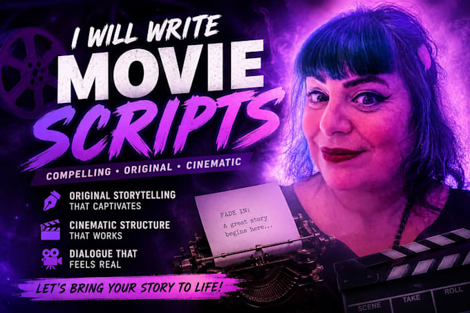 write, edit, format moviescript screenplay stageplay TV series, screenwriting