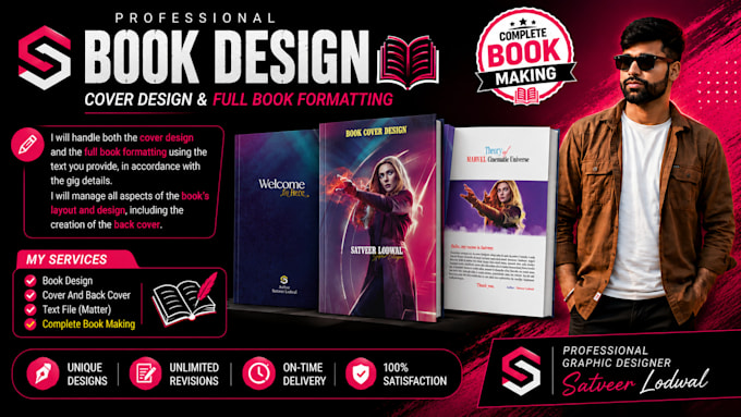 cover design and full book formating