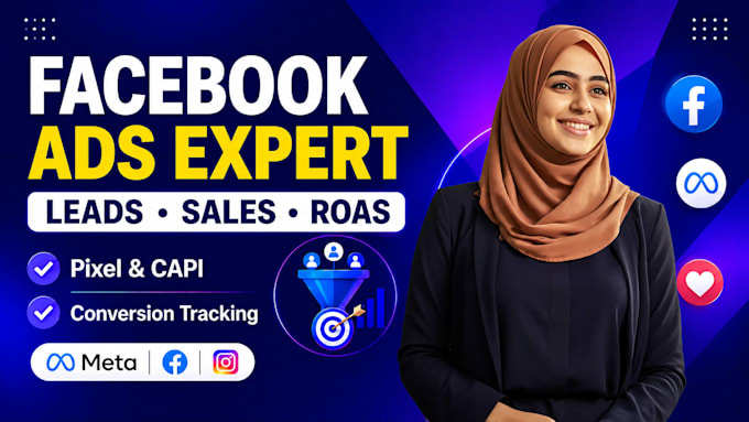 set up and manage facebook ads conversion with fb pixel