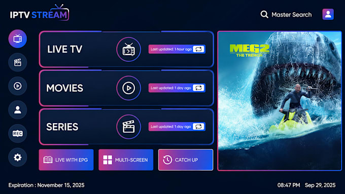 Rebrand iptv player for smarters pro xciptv tivimate free hosting white ...