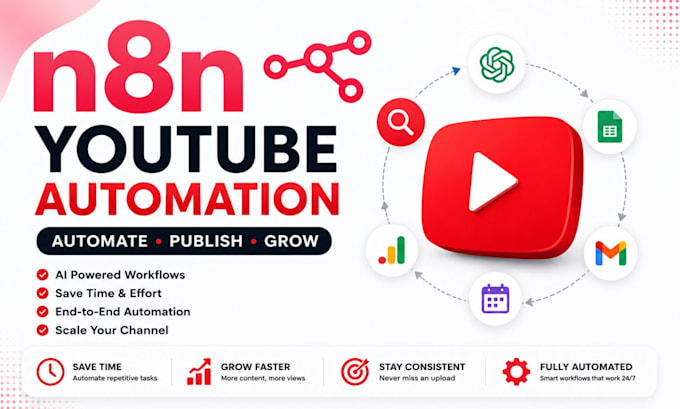 build n8n youtube content automation for faceless channels and creators