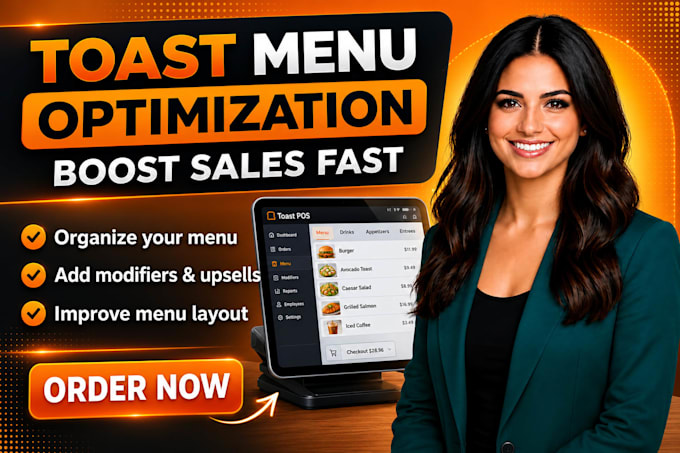 toast pos menu setup, toast menu optimization, restaurant pos menu