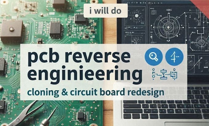 do pcb reverse engineering, cloning, and circuit board redesign