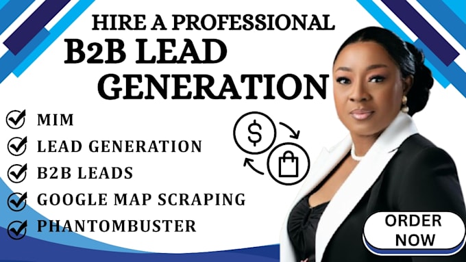 b2b lead generation medicure phantombuster google map scraping mim