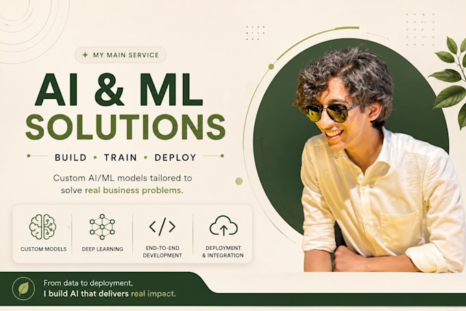 build, train, and deploy a custom ai or machine learning model for your business