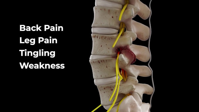 create 3d orthopedic spine and musculoskeletal animation anatomy video