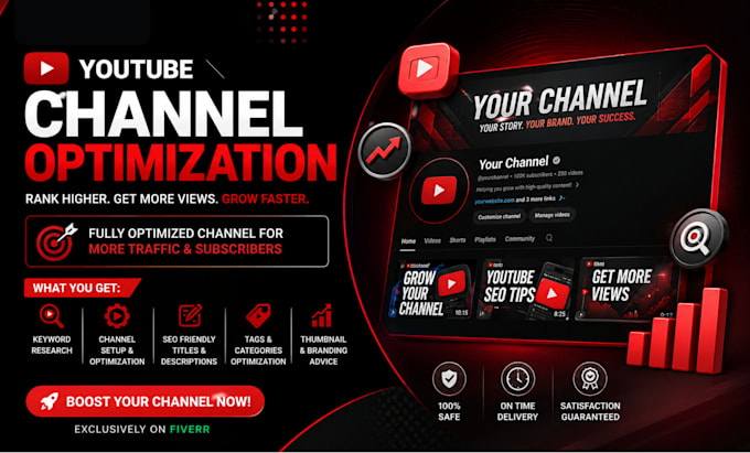 provide complete youtube channel optimization