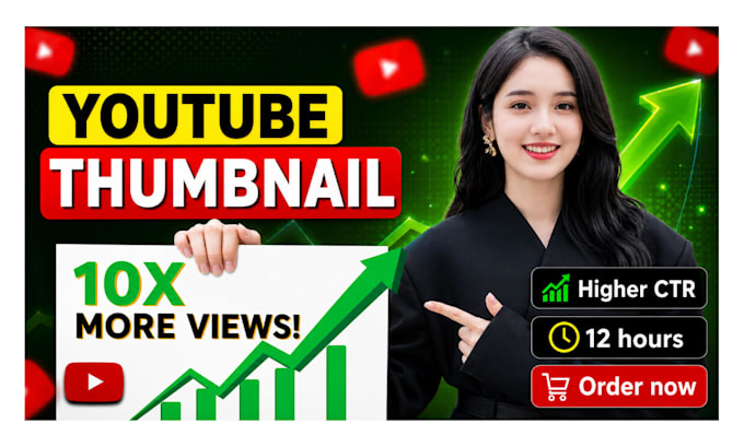 design CTR boosting youtube thumbnails