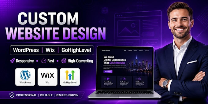 create a custom website developement in 24hours