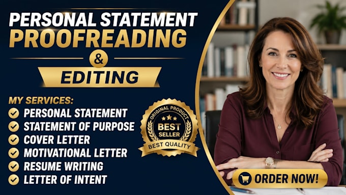 heavily edit and proofread your personal statement, sop, lor