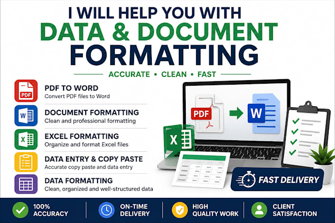 convert PDF files to word or excel manually